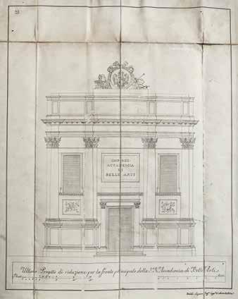 Venezia, Archivio di Stato settecentesca eseguito da Giovanni Battista Cecchini nel 1823 (tav.