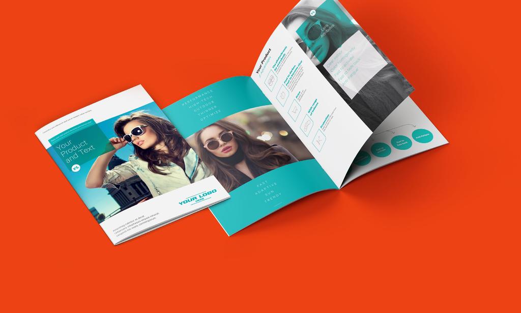 Fully customized brochure with