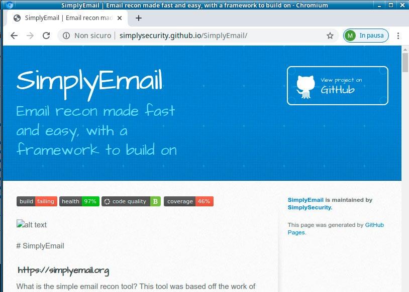 HOW TO Ora scovo la tua email! Come fanno i pirati a recuperare gli indirizzi email dei loro target? Semplice: ricorrono al tool SimplyEmail!