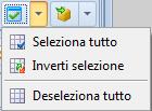 E' possibile una selezione multipla attraverso i pulsanti: cliccare sul pulsante Estrai PdD.