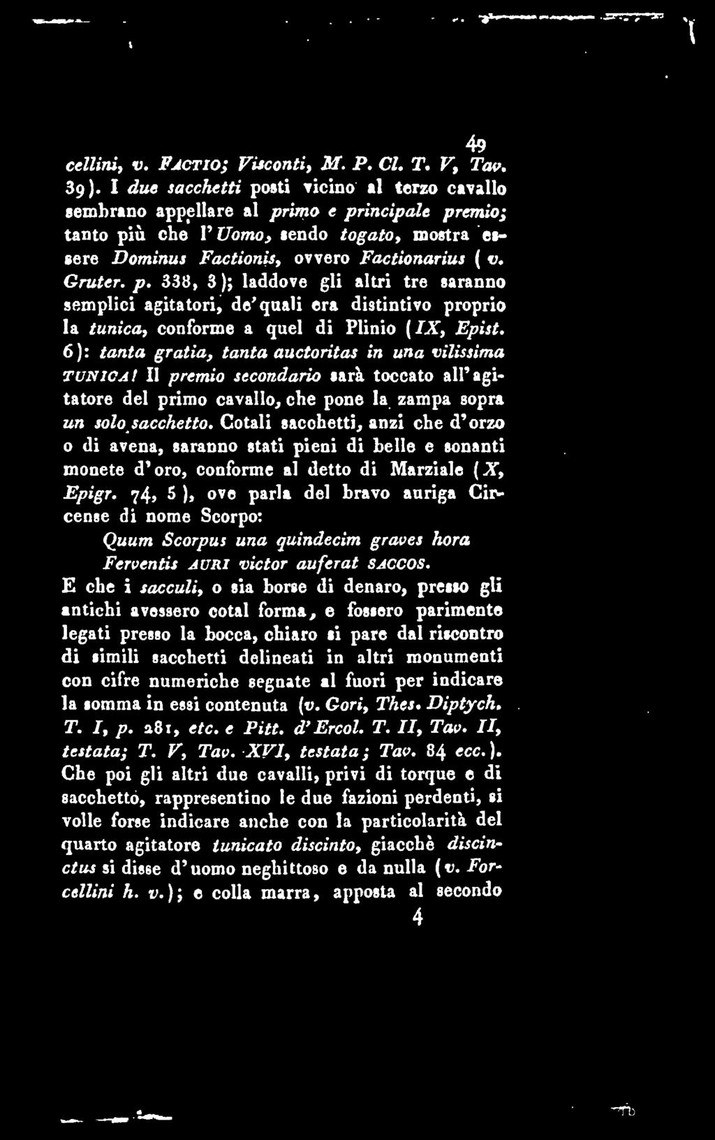 49 Cellini, v. Fjctio; Visconti, M, P. Cl. T. V, Too. 39).