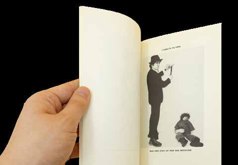 [24], copertina tipografica, 10 ritratti fotografici in bianco e nero dell artista nei panni di un ventriloquo in dialogo con un pupazzo