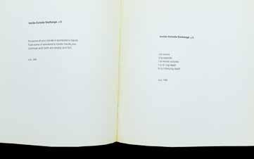 17. BURGY Donald (U.S.A. 1937), Art Ideas for the years 4000, Andover, Addison Gallery, 1970, 22,8x21,5 cm, brossura, pp. [36], libro d artista con testi e definizioni di D.