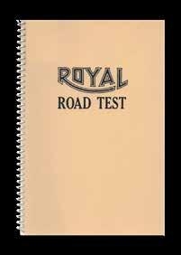45. RUSCHA Edward (Omaha, Nebraska 1937), Royal Road Test, Los Angeles, [Self Published], 1967, 16,4x24 cm, legatura con spirale plastificata, copertine in cartoncino, pp.