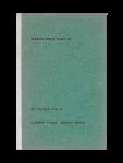 55. WEINER Lawrence (New York, Bronx 1942-2021), Having been done at, Torino, Editions Sperone, 1972, 17x11,2 cm, mezza tela editoriale con piatti in cartoncino, pp.