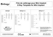 Mini-Im pianto MANUAL D USO STOP PER FRESE CODICI STOP PER FRESE - Ti-6Al-4V ELI Stop per lunghezza di foratura 4 mm Stop per lunghezza di foratura 10 mm Stop per lunghezza di foratura 12 mm Stop per