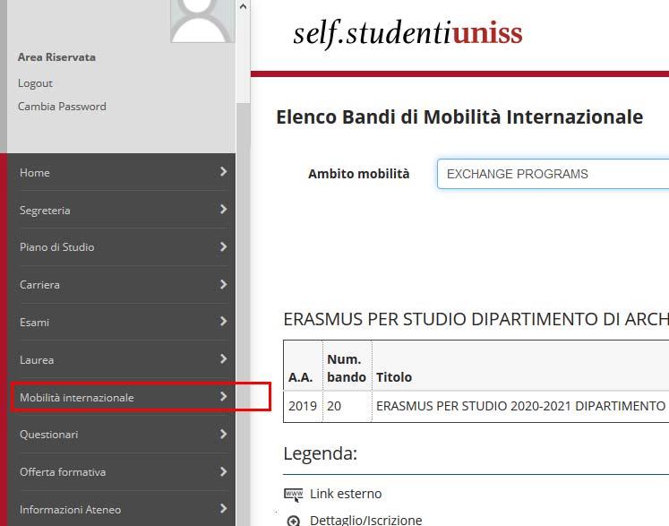 2B2. Accesso piattaforma Self studenti uniss Effettuare il login alla piattaforma Self studenti uniss al seguente indirizzo: https://uniss.esse3.cineca.
