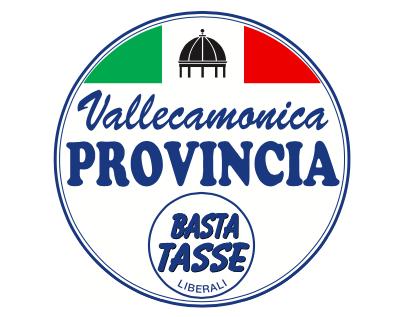 COMUNE DI DARFO BOARIO TERME ELEZIONI AMMINISTRATIVE 12 GIUGNO 2022 PROGRAMMA ELETTORALE LISTA VALLECAMONICA PROVINCIA - BASTA TASSE Simbolo circolare con doppio bordo; nell arco superiore è presente