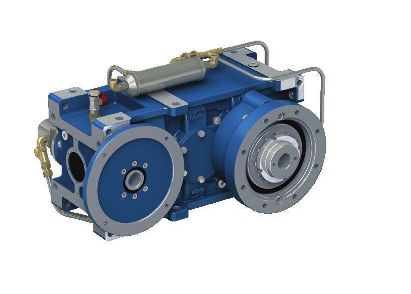 RXP/E RXP/EST Riduttori per sollevamento Lifting gearboxes Riduttori per estrusori Extruder gearboxes La serie RXP/E per sollevamento industriale deriva dalla gamma RX standard con l aggiunta di un