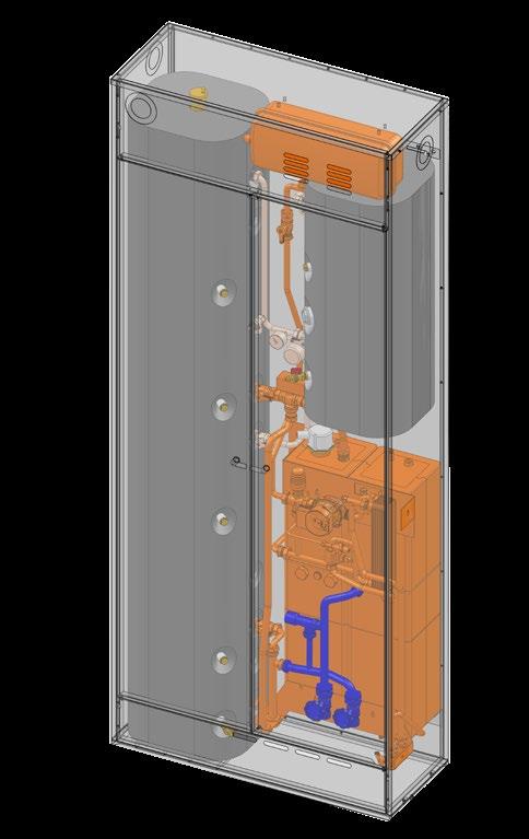 4 / 5 POMPE DI CALORE A INCASSO Vitocal 100-A Kit Compact: sistema "no gas" in pompa di calore con distribuzione idronica a