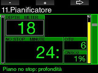 pianificazione (arrotondato per eccesso al più vicino incremento di 15 minuti).