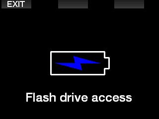 Italiano 3. Il PC o Mac rileva la memoria flash di G2 come una normale chiavetta di memoria USB. 4. Adesso è possibile selezionare il disco flash sul proprio browser.