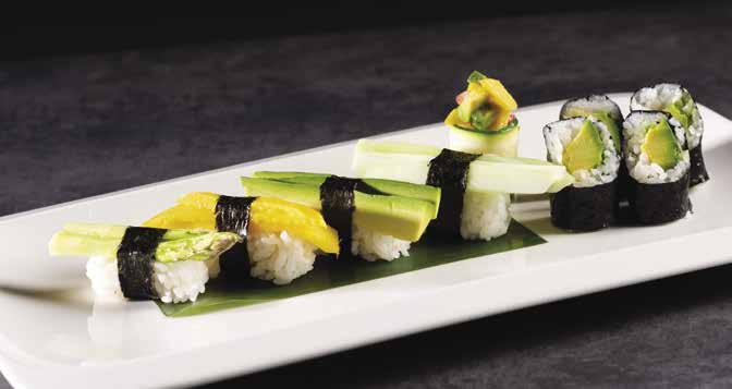 Sushi misto e sashimi 42 SUSHI veggy