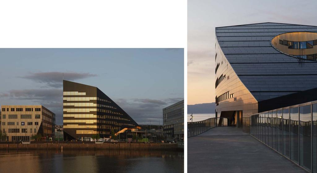 Powerhouse Brattørkaia is the biggest new energy-positive building in Norway, that generates more energy in its operational phase than it consumes through the production of building materials,