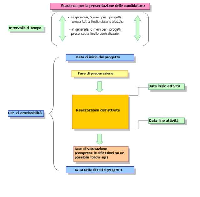 Gioventù in Azione - Guida al Programma Grafico: Ciclo di vita di un