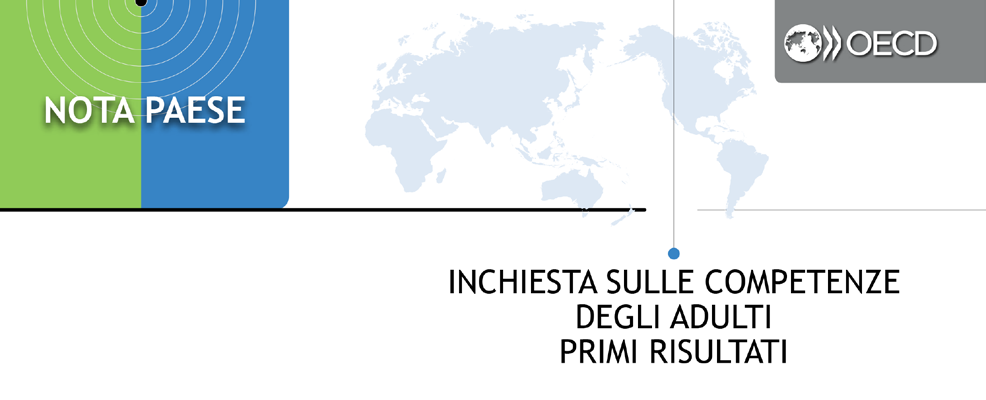 ITALIA Problematiche chiave Le competenze linguistiche e matematiche degli adulti italiani sono tra le più basse nei paesi OCSE La performance degli italiani varia secondo le caratteristiche