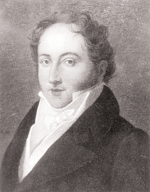 Gioachino Rossini ritratto da T.