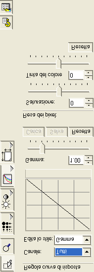 Ad esempio, se si seleziona il pulsante Black di campionatura, posizionare il puntatore sulla parte più nera dell immagine. 3. Ripetere l operazione con ciascuno degli altri pulsanti di Sampler. 4.