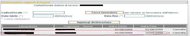 Figura 52 Per l immissione del CODICE FISCALE è consigliato l utilizzo della funzione di utilità,