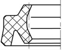 AD 48 Famiglia prodotto Raschiatore Forma costruttiva D doppio effetto Numero profilo 48 Materiale Poliuretano TPU 95 3401 Temperatura ( C): -40 +100 Velocità di funzionamento (m/s): 1 idraulici a