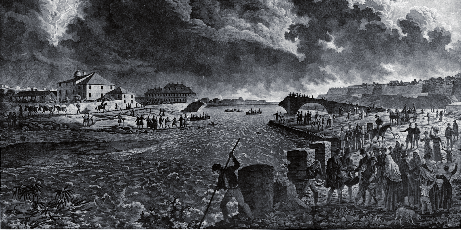 Scheda3 A Roma 800mila persone a rischio di alluvione Nel dicembre del 1870, a due mesi da quella di Porta Pia, Roma fu colpita da un altra breccia molto più devastante, quella agli argini del Tevere.