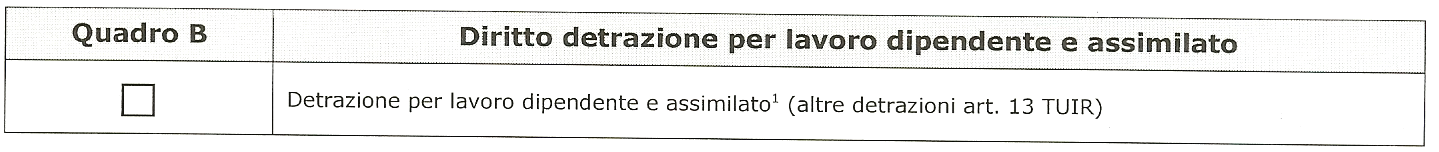 5) RICHIESTA DELLA DETRAZIONE PER LAVORO DIPENDENTE: La detrazione per lavoro dipendente è riconosciuta da Persociv anche in assenza di una specifica richiesta da parte dell amministrato.