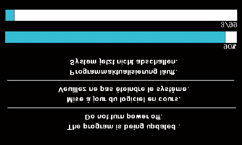 Per AVIC-F40BT, è possibile premere il pulsante aggiorna il firmware. per chiudere il pannello LCD mentre si 5.