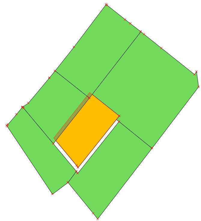 2. Impostare le regole topologiche Le geometrie di uno shape, che siano poligonali o lineari devono rispettare le regole topologiche,