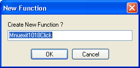 Chap1to8 - Programmare_Con_wxDev-C++.doc Pagina 104 di 150 Figura 7.15 La finestra di creazione di una nuova funzione. Si clicca sul pulsante [Apply] Si clicca sul pulsante [OK].