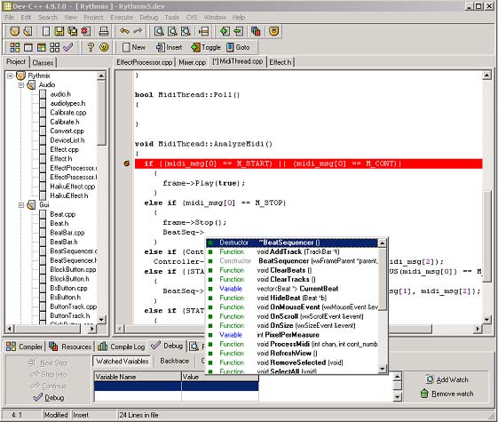 Chap1to8 - Programmare_Con_wxDev-C++.doc Pagina 2 di 150 Development Environment) si bloccava. Testardo, ricaricai DevC e un altro esempio e questa volta si compilò.