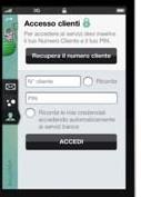 P World, COME ACCEDERE Puoi accedere ai servizi banking o tramite l applicazione gratuita BNL Banking, che in base al device che utilizzi puoi scaricare da App