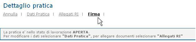 Prima di ottenere la Distinta di Comunicazione Unica da firmare, l utente deve confermare i dati già inseriti nella pagina del Dichiarante, in fase di compilazione pratica: La modalità di