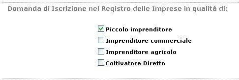 Dati dell Impresa Si tratta della data costituzione, denominazione, eventuale sigla denominazione, insegna della sede, indirizzo della sede e ulteriori recapiti d impresa, quale la posta elettronica