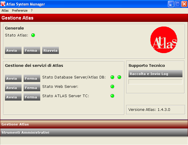 8 Per poter accedere al sito Aula d esame e sincronizzare è necessario attivare i servizi di Atlas.