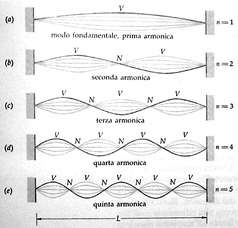 In pratica il grafico mostra il profilo di una corda sulla quale viaggia un onda armonica: grazie all aggiunta dell asse dei tempi abbiamo una fotografia del profilo della corda per ogni istante di