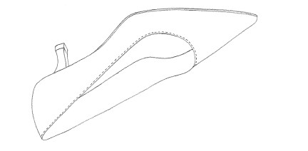 Figura 17 Disegno del modello base di décolletè che verrà realizzato Per poter ripercorrere successivamente, in un attività di