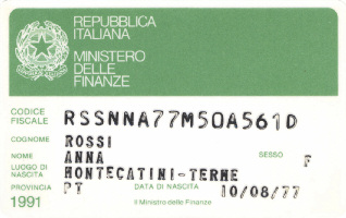 SCHEDE CITTADINANZA 90 Codice Fiscale Se sei un cittadino/a straniero/a che vive in Italia, devi richiedere il Codice Fiscale, un documento rilasciato dall Agenzia delle Entrate.