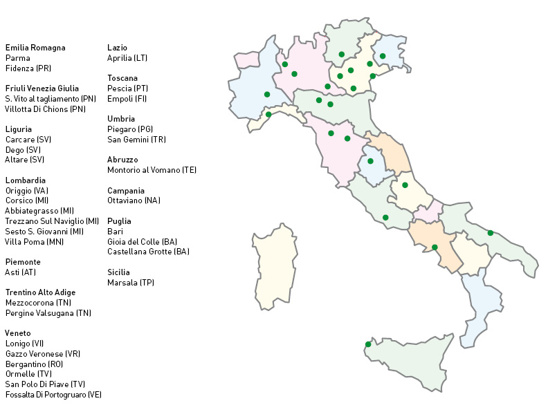 Fermo restando che il riciclo di imballaggi rappresenta la materia prima più utilizzata, in questi anni le aziende vetrarie si