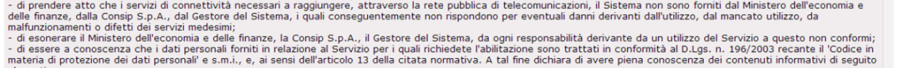 verifica della firma digitale apposta sul documento.