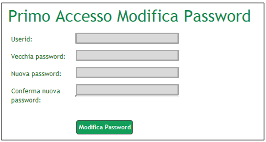 Figura 11 Modifica password e inserimento domanda segreta Al termine delle operazioni descritte, apparirà la propria pagina personale (Fig.