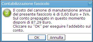 Si ricorda che 30 giorni dopo la data di scadenza di un fascicolo, questo verrà cancellato in modo definitivo, quindi non sarà più reperibile all interno di Gestione Fascicoli e