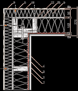 Sigillatura con schiuma impregnata 10- Sistema d intonaco EHI o CALCIFIN 11- Davanzale in calcestruzzo o terracotta 12- Zeppa 13- Fissaggio meccanico con tasselli Ejotherm STR U 14- Rivestimento del