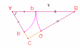 PROBLEMA Il triangolo rettangolo ABC ha l ipotenusa AB = a e l angolo CAB =.