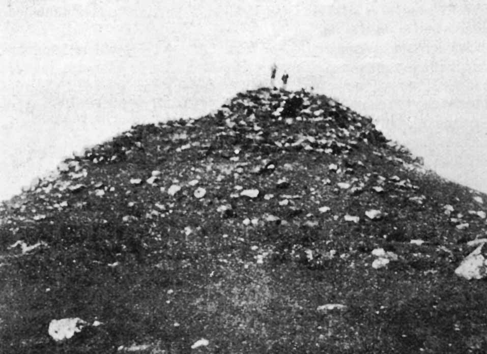 Fig. 6 Baru,nini, il nuraghe Su Nuraxi prima dello scavo. Da Est (1937). senza di thermae.