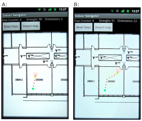 8 La sperimentazione La sperimentazione descritta in questo capitolo ha permesso di validare il corretto funzionamento dell applicativo IndoorNav, e analizzare attraverso i test, in che modo il