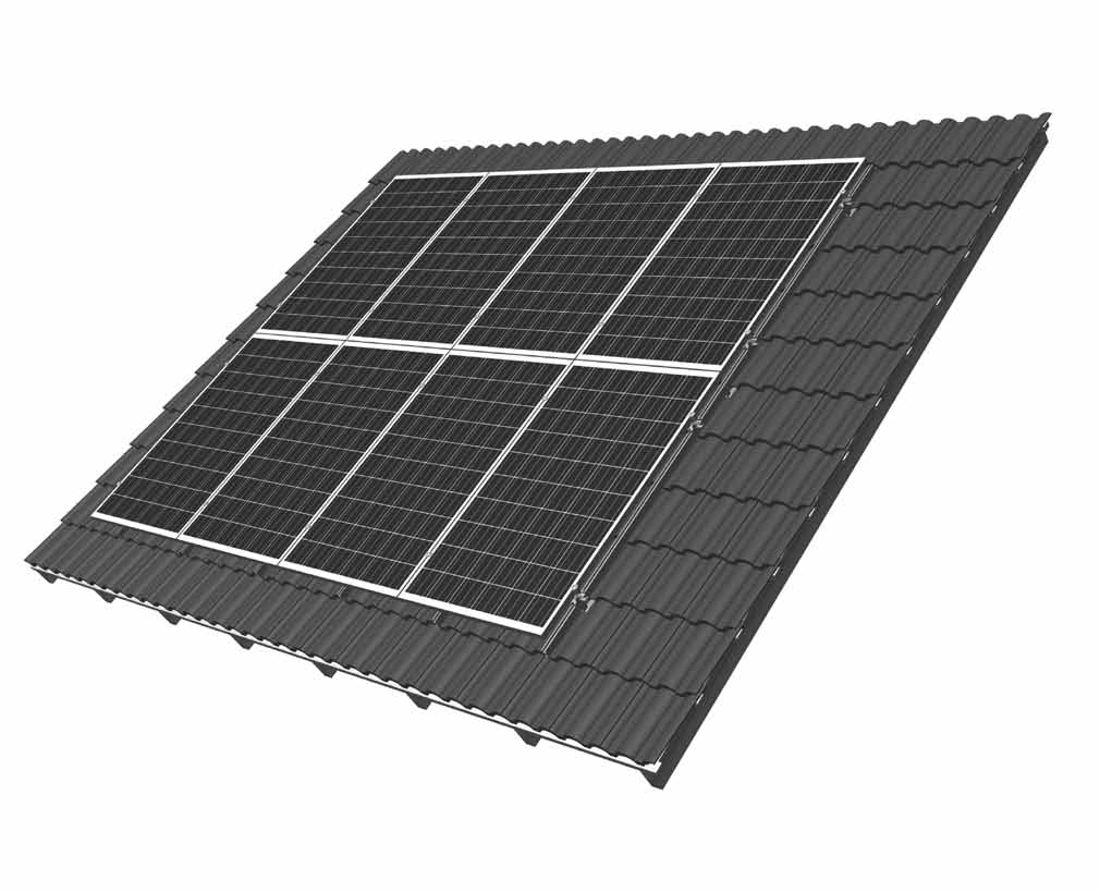 di SolarWorld Sistema di montaggio per impianti fotovoltaici su tetti inclinati Progettazione ed