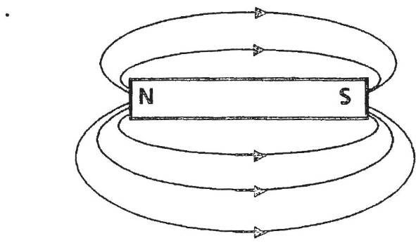 Lo spazio intorno a cui la calamita fa sentire la sua influenza lo chiameremo campo magnetico. In fig. 12 disegnato il campo magnetico creato da una calamita.
