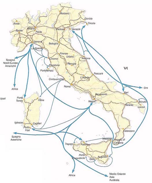 frequenza; tempo di navigazione nelle aree ECA/SECA; consumi aree interne limitrofe ai porti Fonti: Bilanci energetici regionali e stime Unione Petrolifera