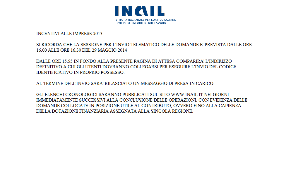 3.2 Fase 2 (acquisizione dell indirizzo di invio) L indirizzo acquisito al termine della Fase 1 permetterà di richiamare la pagina di accesso allo sportello informatico.