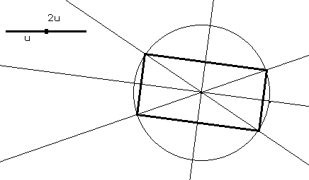 (P_6_1) Costruiti due diametri ortogonali della circonferenza, si è costruito il luogo dei
